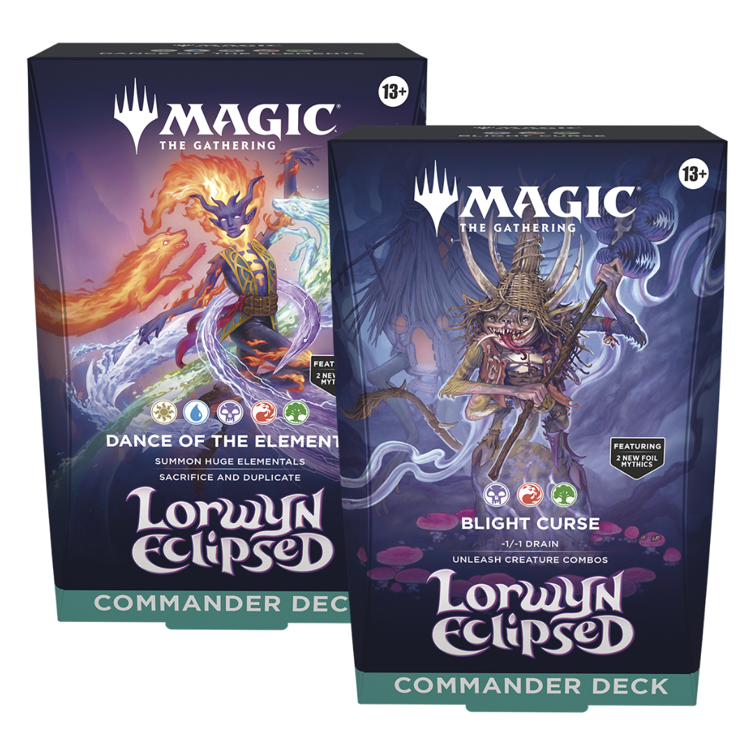 Magic: The Gathering - Lorwyn Eclipsed - Commander Deck Display (4 Decks) (EN)