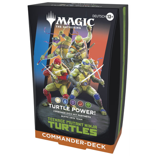 Magic: The Gathering - Teenage Mutant Ninja Turtles - Commander Deck (Assortment) (DE) - Anime Figuren günstig kaufen