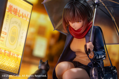 Original Character: Rainy Night Encounter - Illustration by Catzz 1/7 (With Bonus)