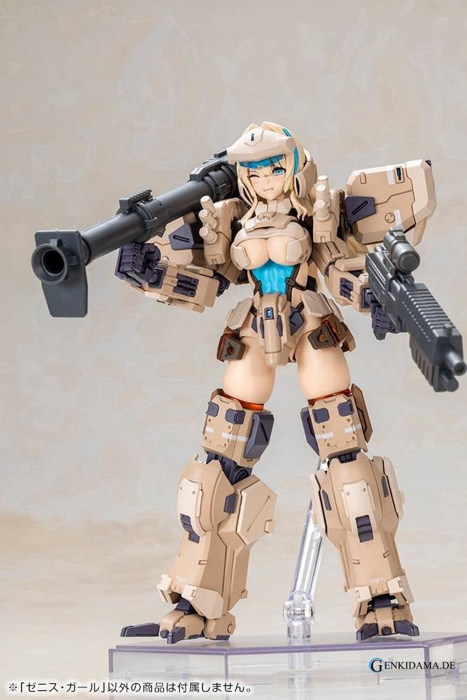 Front Mission: Zenith Girl Plastic Model