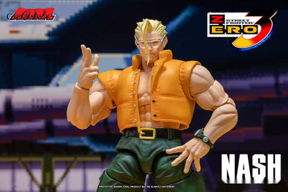 STORM ARENA STREET FIGHTER ALPHA 3 NASH ACTION FIGURE