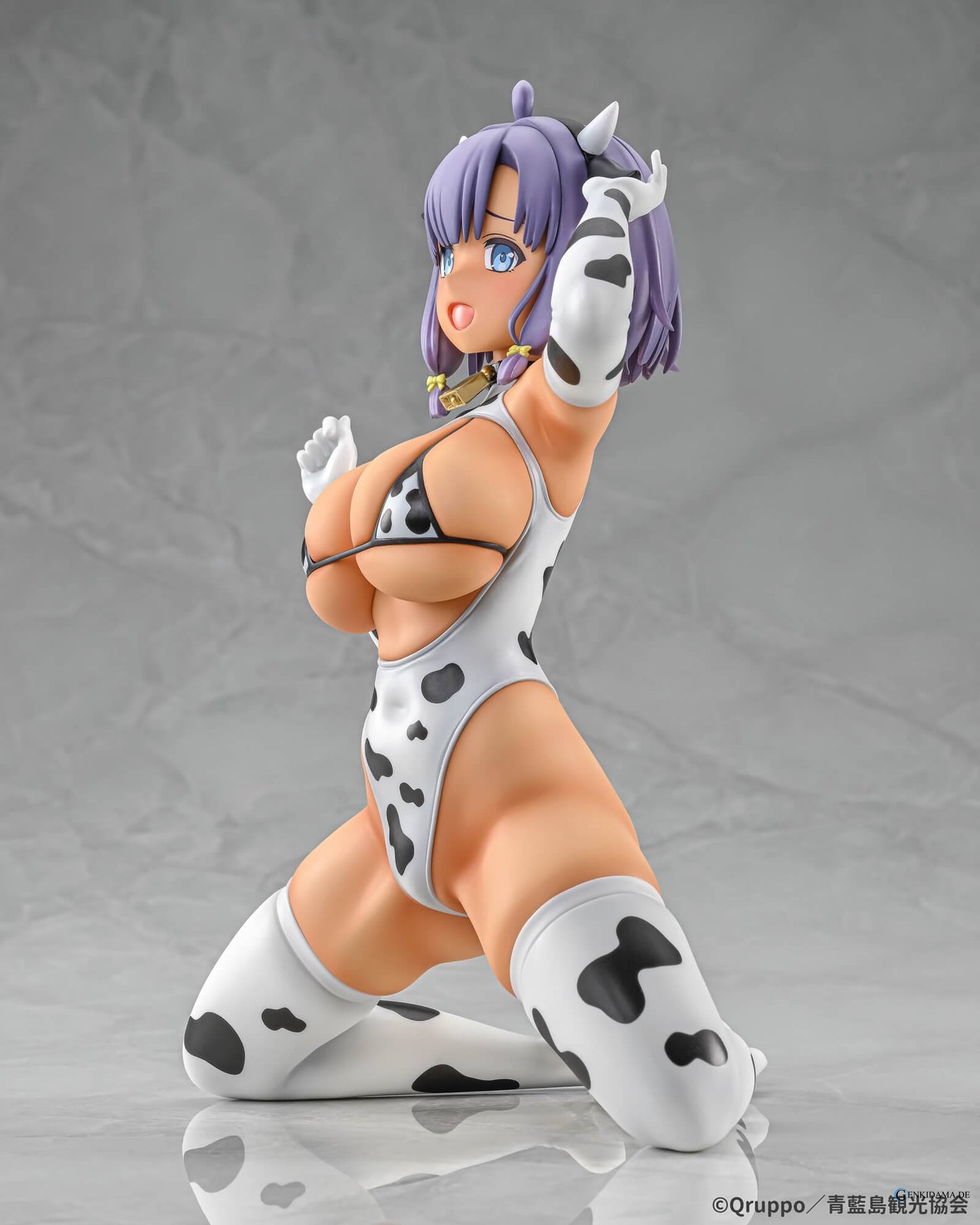 Nukitashi The Animation: Misaki Hotori (Tanned Ver.) (Cow-Print Costume Ver.) 1/5 (Cast-Off)