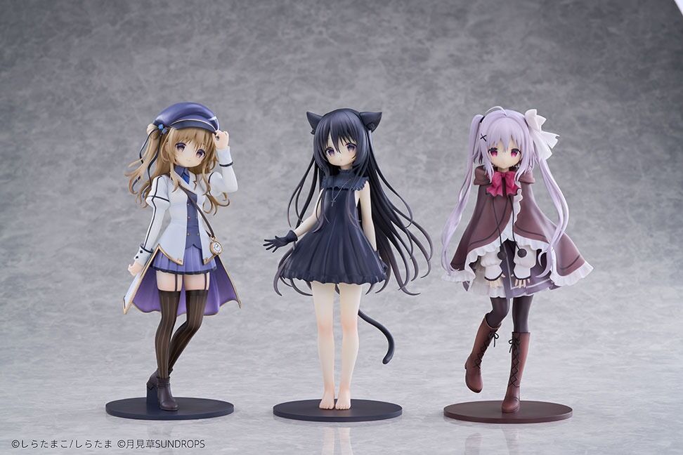 Noir, Neri & Karuha Starry Sky Railway and Shiro's Journey Sundrops (Set) - Anime Figuren günstig kaufen