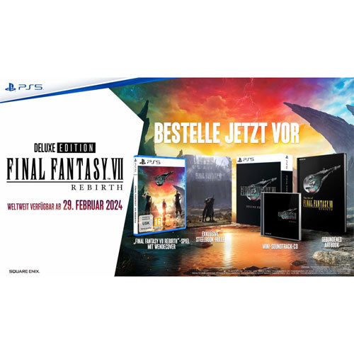 FF VII Rebirth PS-5 Deluxe Edition - Anime Figuren günstig kaufen