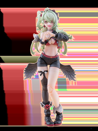 Original Character: Action Figure - Maon Tenshi Hoshikawa Neko (Green Hair Ver.) 1/12