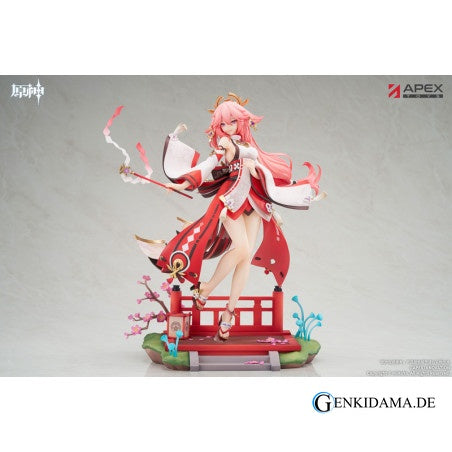 Yae Miko, Astute Amusement ver Genshin Impact 1/7 Scale Figure Ansicht 20