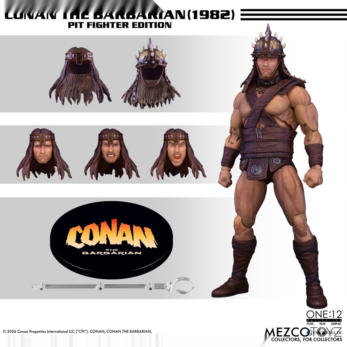One:12 Collective / Conan the Barbarian: Conan 1/12 Action Figure Pit Fighter Edition