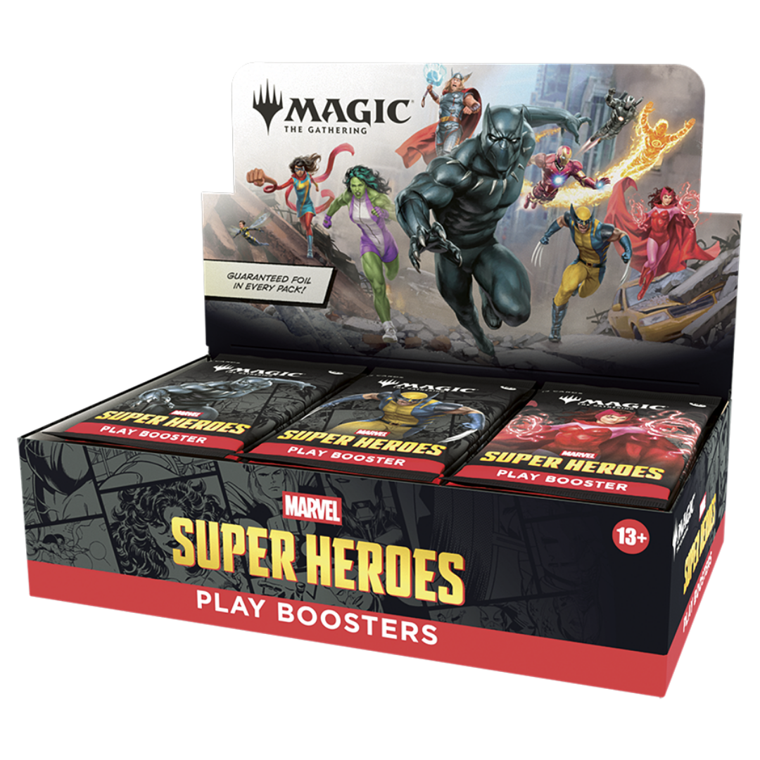 Magic: The Gathering | Marvel Super Heroes | Play Booster Display (EN) - Anime Figuren günstig kaufen