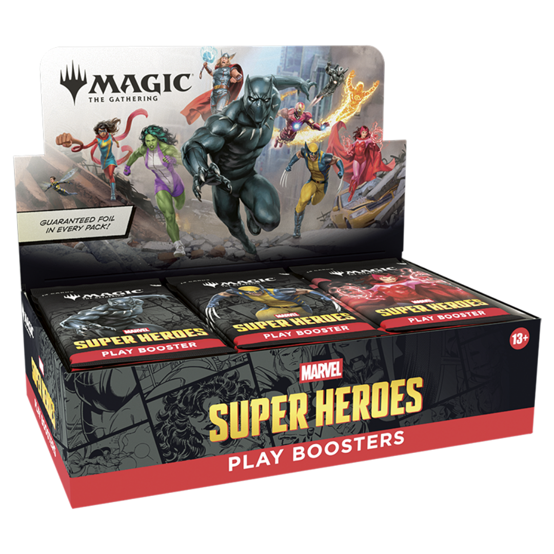Magic: The Gathering | Marvel Super Heroes | Play Booster Display (EN) - Anime Figuren günstig kaufen