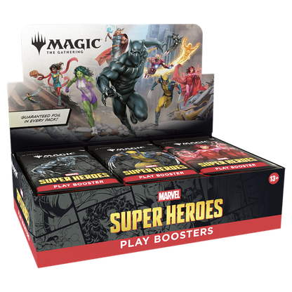 Magic: The Gathering | Marvel Super Heroes | Play Booster Display (EN) - Anime Figuren günstig kaufen
