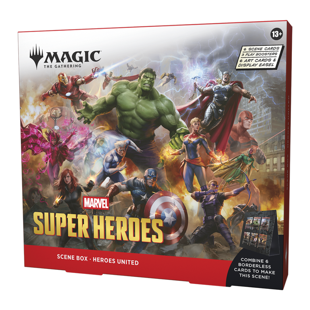 Magic: The Gathering | Marvel Super Heroes | Scene Boxes (4) (EN) - Anime Figuren günstig kaufen