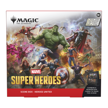 Magic: The Gathering | Marvel Super Heroes | Scene Boxes (4) (EN) - Anime Figuren günstig kaufen