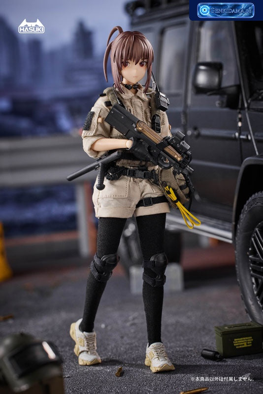 pocket art Series PA006 Security Hiyo Reizei 1/12 Complete Model Action Figure [LYNXPULSE / HASUKI] Ansicht 3