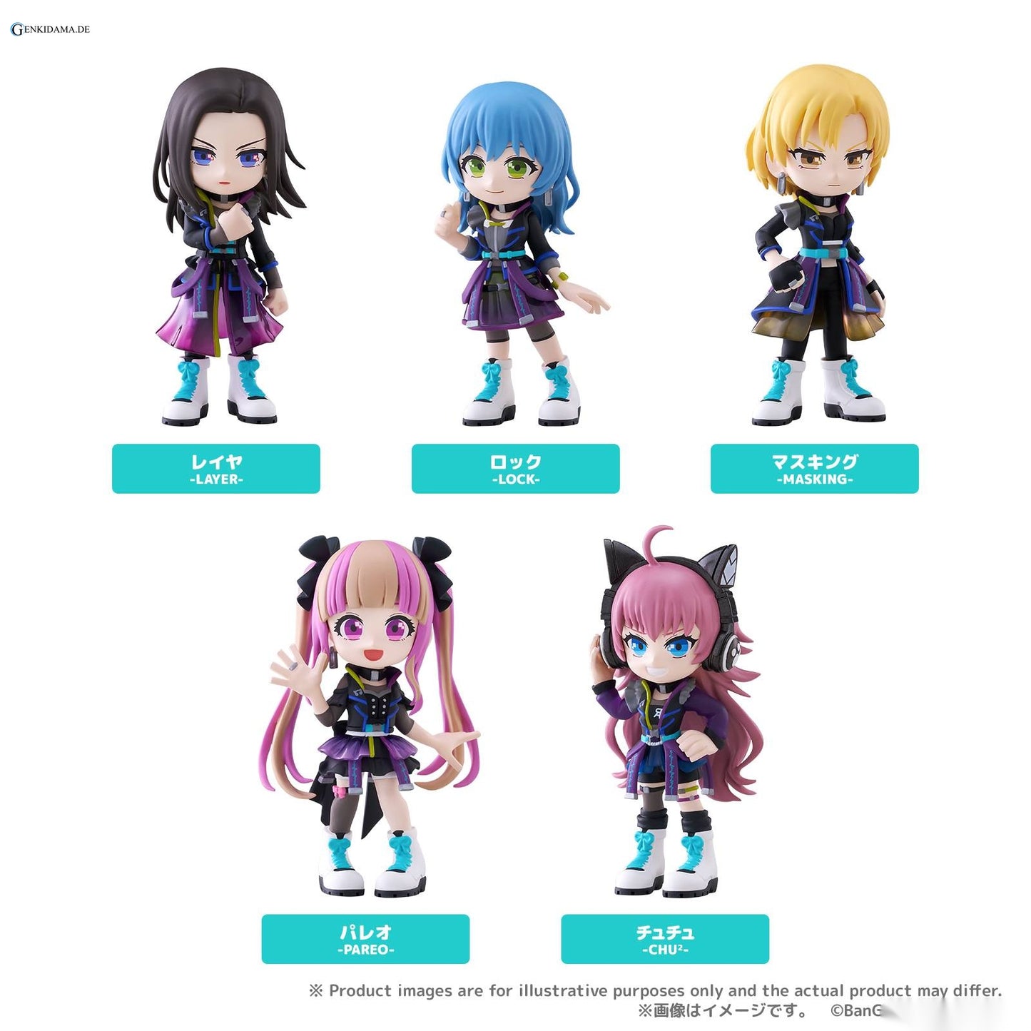 PALVERSE BANG DREAM! RAISE A SUILEN 5PACK BOX [BUSHIROAD CREATIVE]