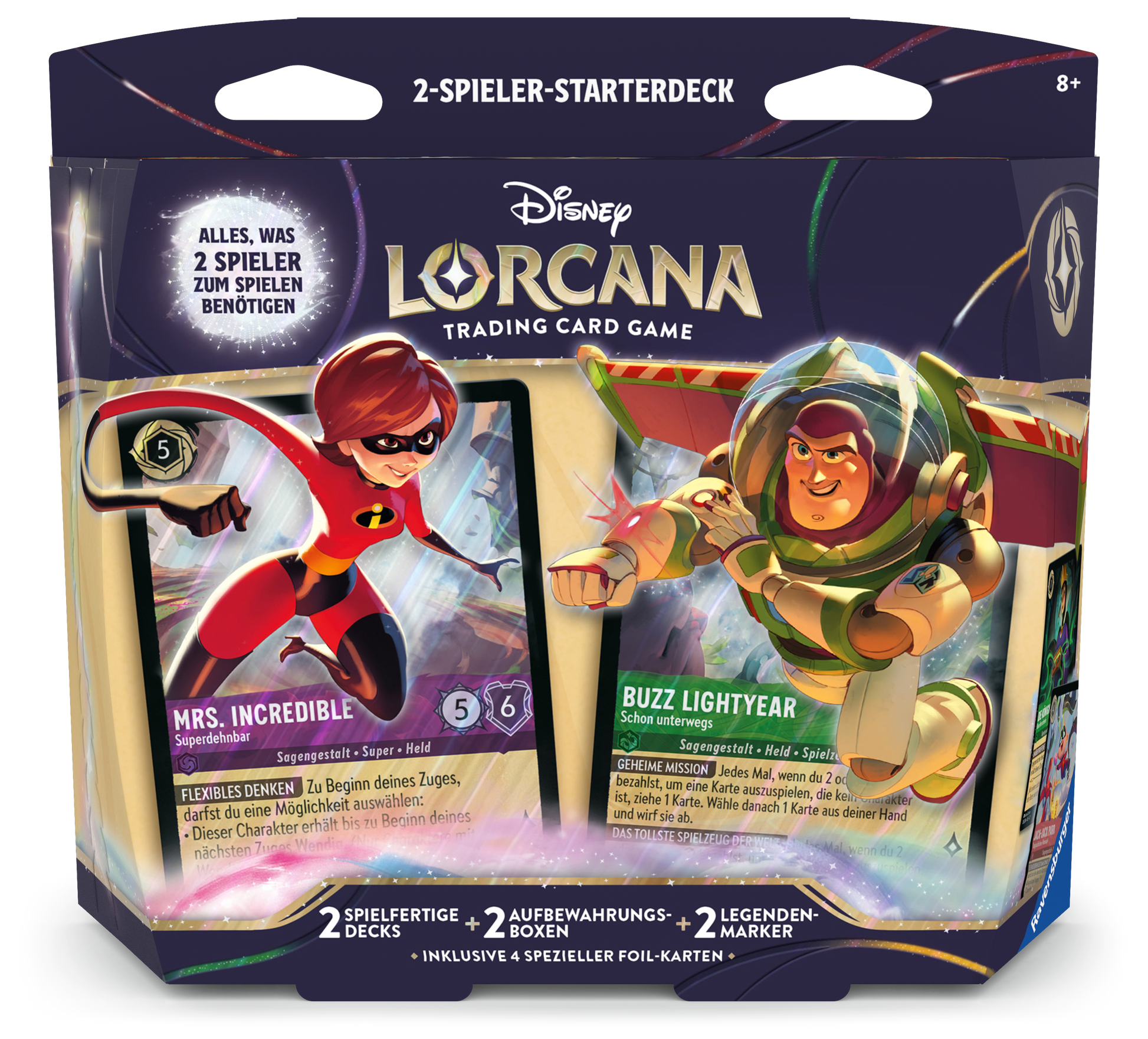 Disney Lorcana | Unbekannte Wildnis | Zwei-Spieler-Starterdeck (DE) - Anime Figuren günstig kaufen