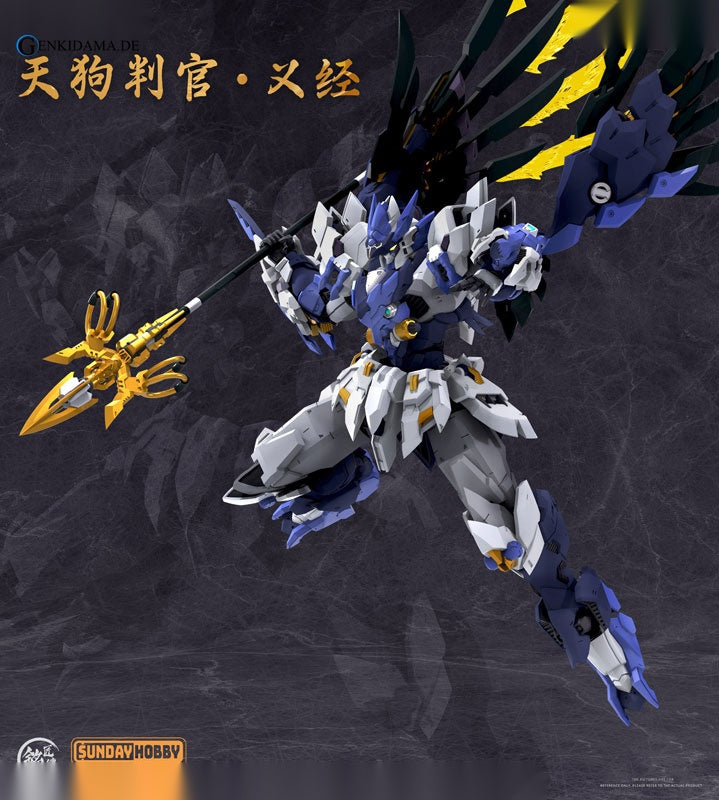 MJZ STUDIO x SUNDAY HOBBY Tengu Hangan Yoshitsune Plastic Model Kit