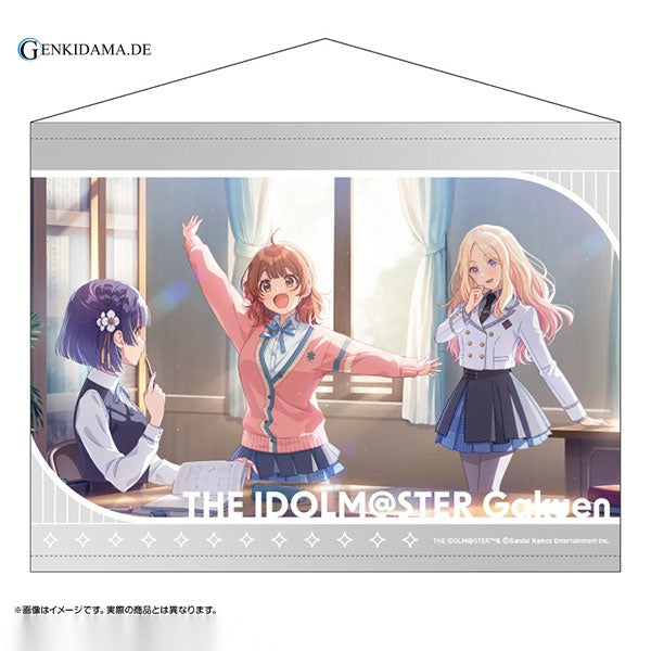 Gakuen iDOLM@STER B2 Wall Scroll Ume Hanami / Misuzu Hataya / Sena Juo