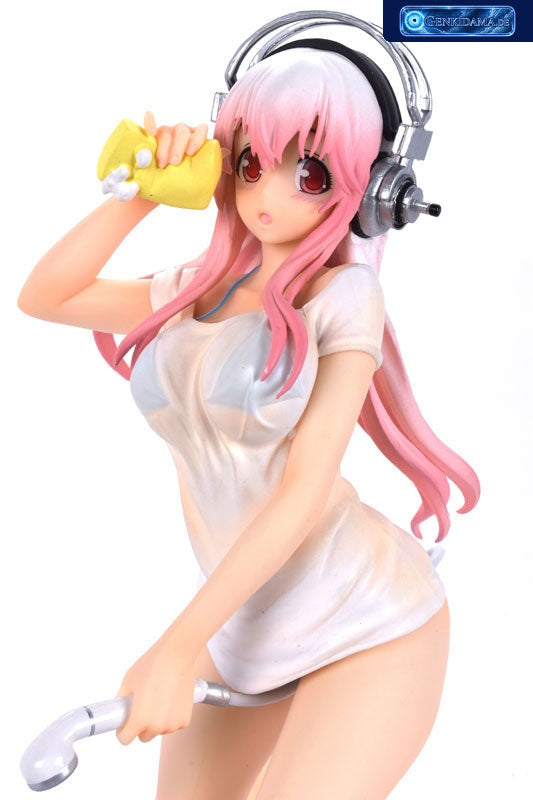 Super Sonico Sonico-chan Seikatsu Micchaku Shuzai Special Figure -Ofuro ga PikaPika Time [FURYU] Ansicht 1