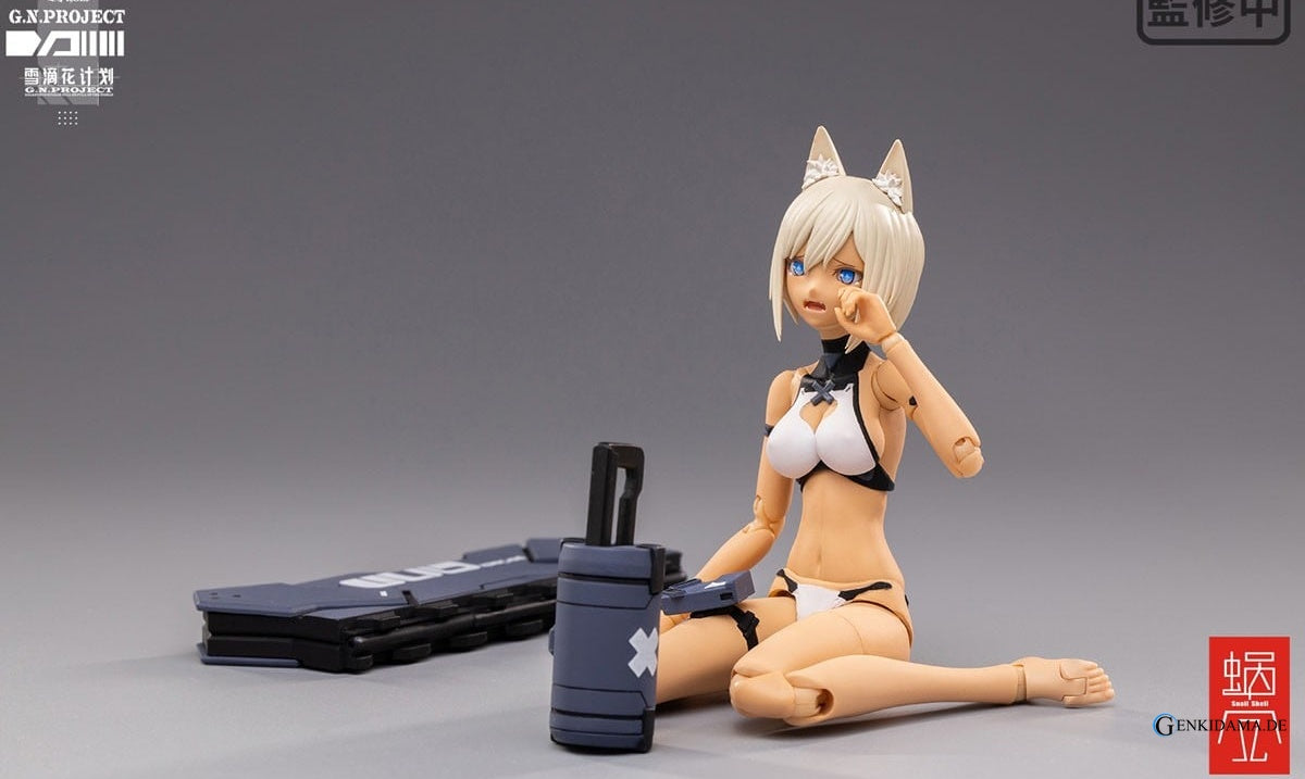 G.N.Project Wolf-001 Swimwear Body & Armed Set *w/Bonus Item (PVC Figure)