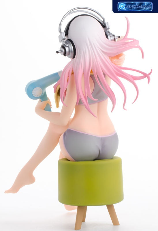 Super Sonico Sonico-chan Seikatsu Micchaku Shuzai Special Figure -Ofuro Agari [FURYU] Ansicht 4