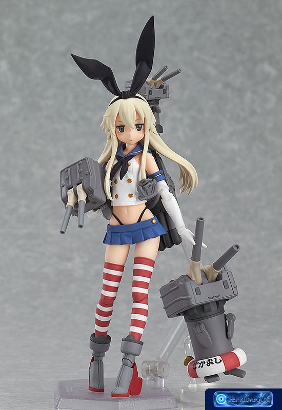 [Bonus] figma - Kantai Collection -Kan Colle- Shimakaze (w/Pre-order Bonus: Rensouhou-chan (Big) Middle-damage Expression ver.) [Max Factory] Ansicht 1