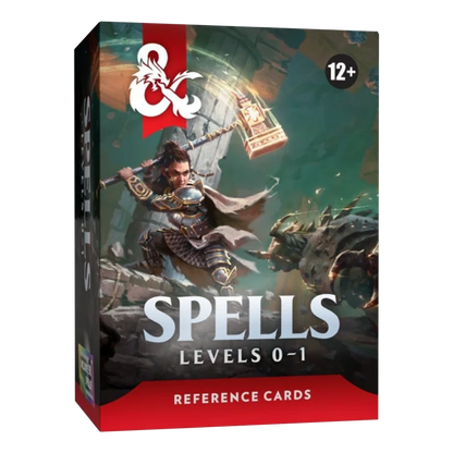 Dungeons & Dragons | Spells Lvl 0-1 | Reference Cards (EN)