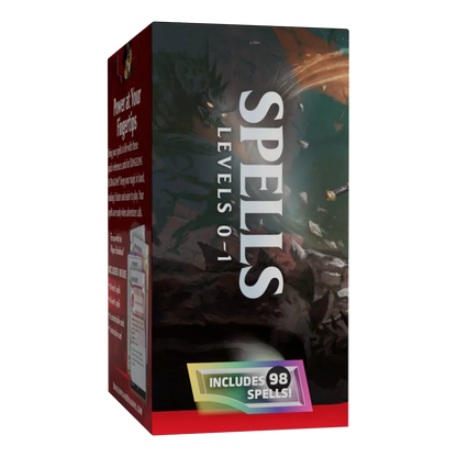 Dungeons & Dragons | Spells Lvl 0-1 | Reference Cards (EN)