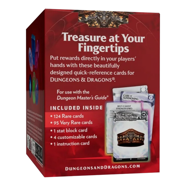 Detailansicht Dungeons & Dragons | Magic Items: Rare & Very Rare | Reference Cards (EN)