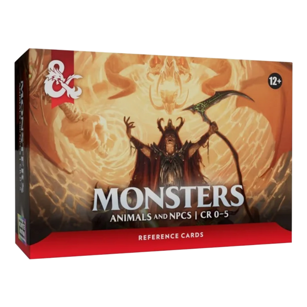 Dungeons & Dragons | Monsters: Animals and NPCs | Reference Cards (EN) - Anime Figur