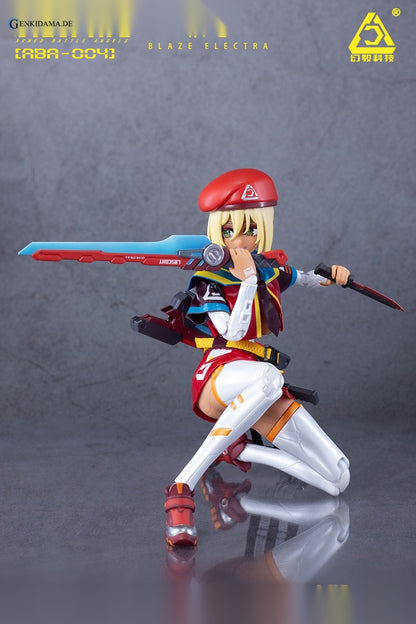 `Armed Battle Angels` Series ABA-004 Blaze Electra 1/12 Scale Action Figure