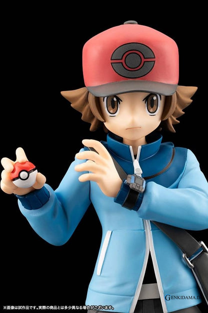 ARTFX J: Pokémon Black & White - Hilbert & Victini 1/8 (Limited)