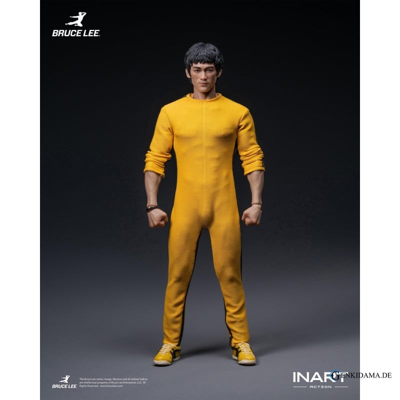 Inart Action Bruce Lee Yellow Jumpsuit 1/12 Scale Action Figure [Inart] Ansicht 1