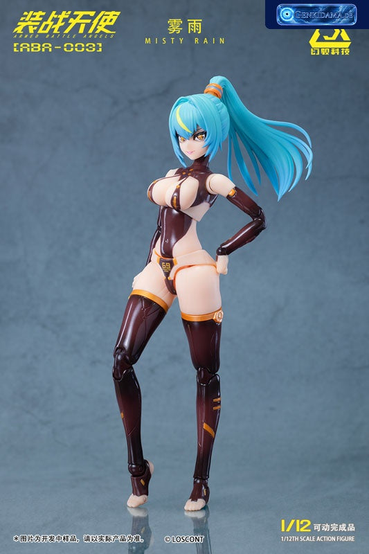 Armored Battle Angels Series ABA-003 Misty Rain 1/12 Scale Posable Figure [LOSCONT]