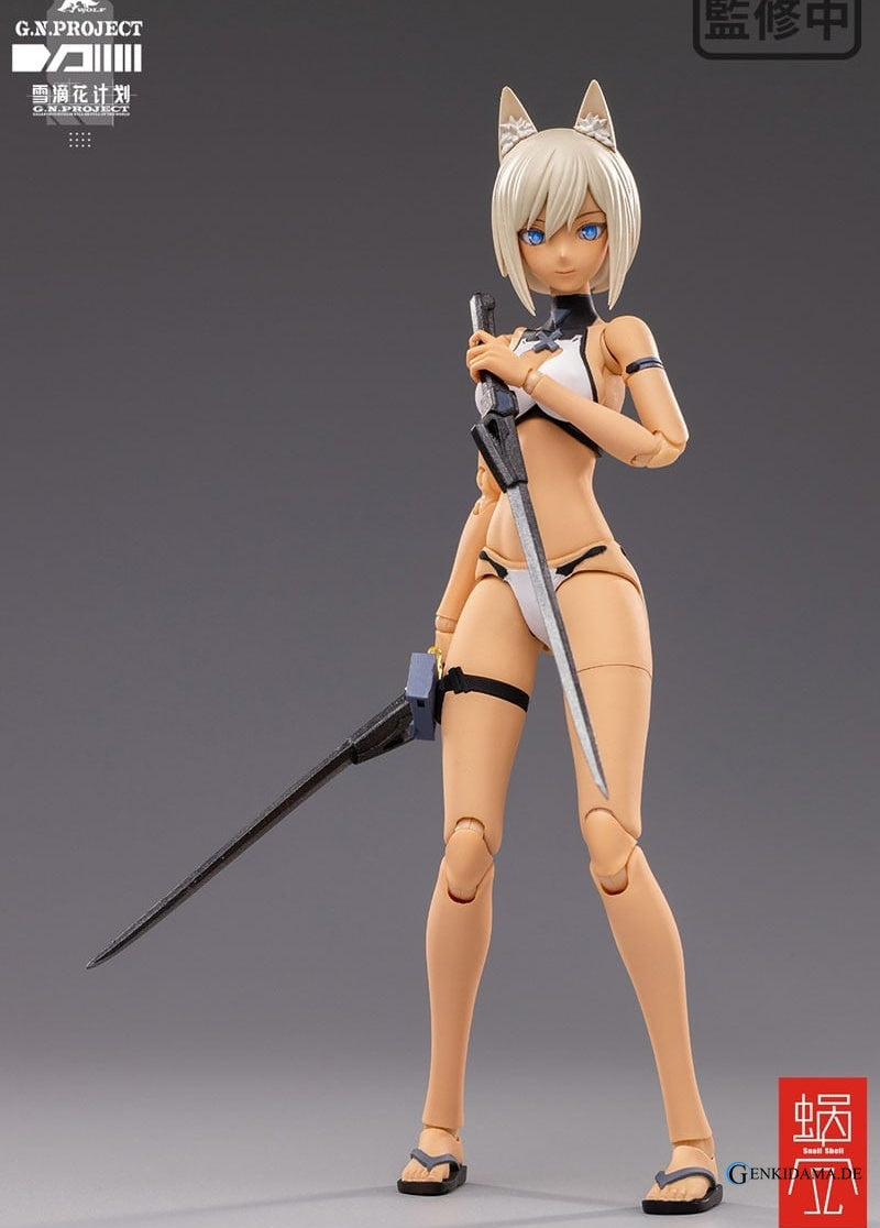 G.N.Project Wolf-001 Swimwear Body & Armed Set *w/Bonus Item (PVC Figure)