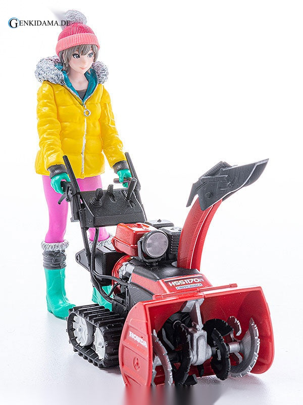 PLAMAX MF-62: minimum factory Minori with Honda Small Snow Plow HSS1170n (JX) 1/20 Plastic Model