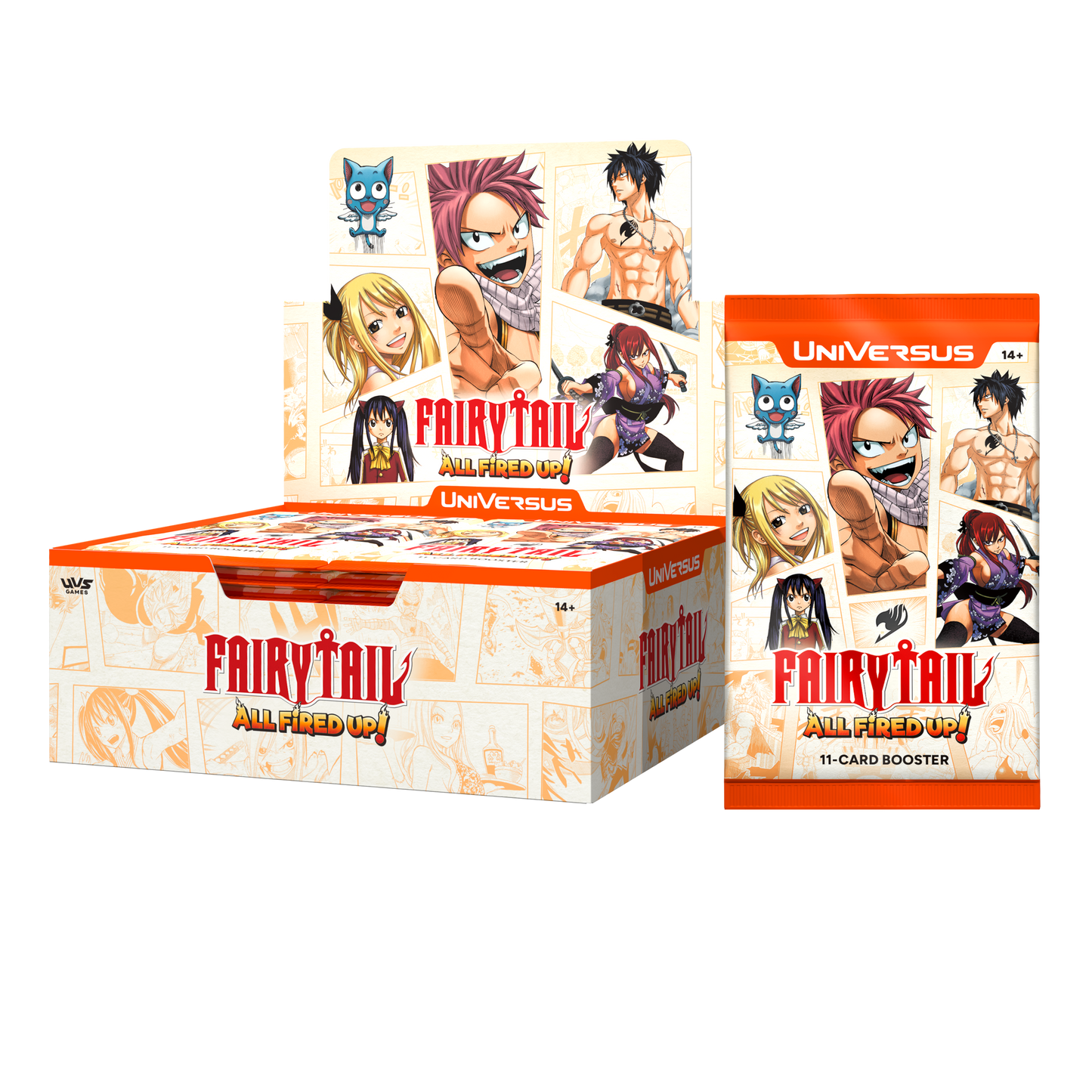 UniVersus CCG | Fairy Tail: All Fired Up! | Booster Display (EN)