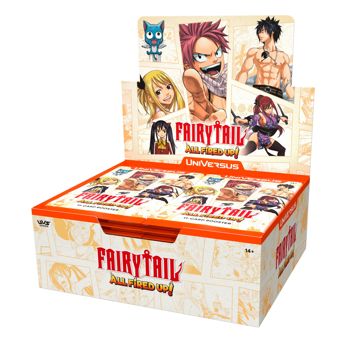UniVersus CCG | Fairy Tail: All Fired Up! | Booster Display (EN)