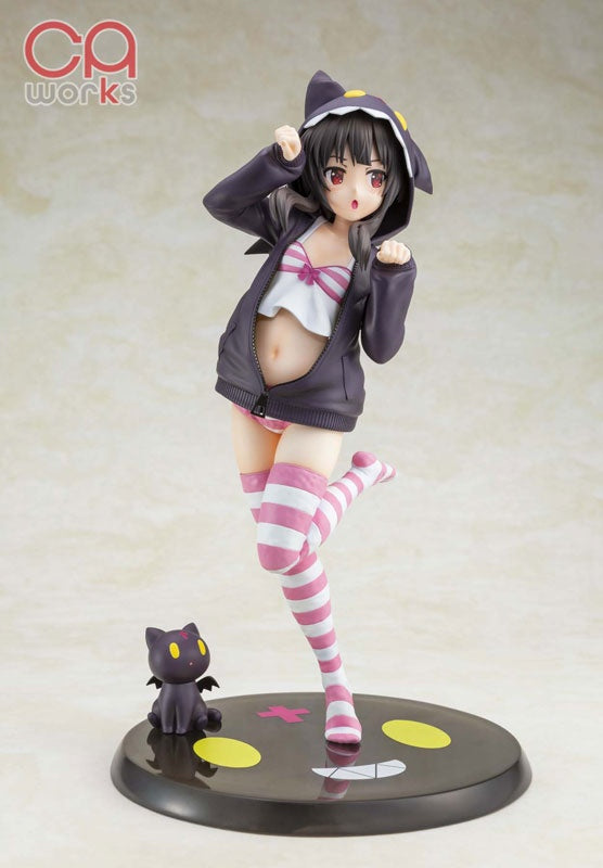 CAworks Anime "KonoSuba" Megumin Hood Look Chomusuke ver. Special Package Edition Figure [KADOKAWA] Ansicht 3