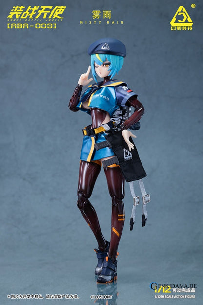 Armored Battle Angels Series ABA-003 Misty Rain 1/12 Scale Posable Figure [LOSCONT]
