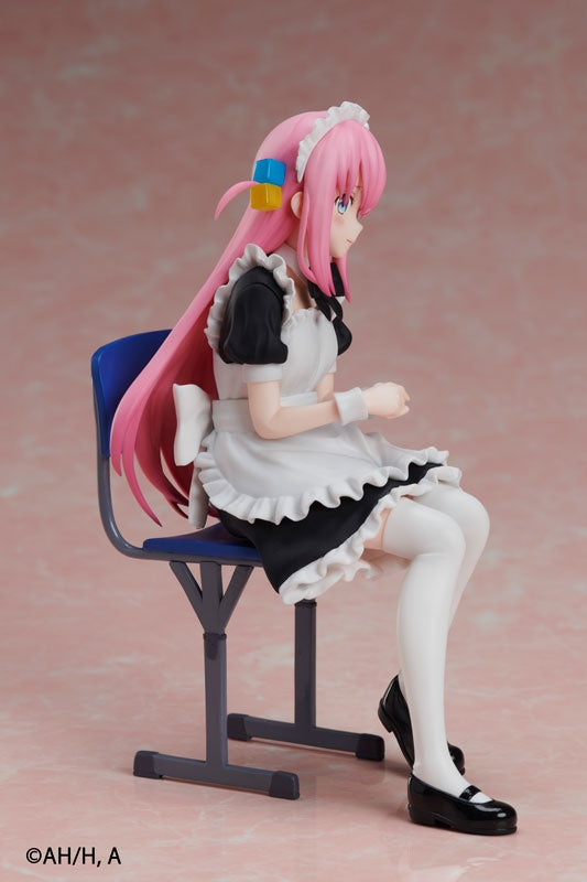 Anime "BOCCHI THE ROCK!" Hitori Gotoh Maid Ver. Non Scale Figure [Aniplex] Ansicht 5