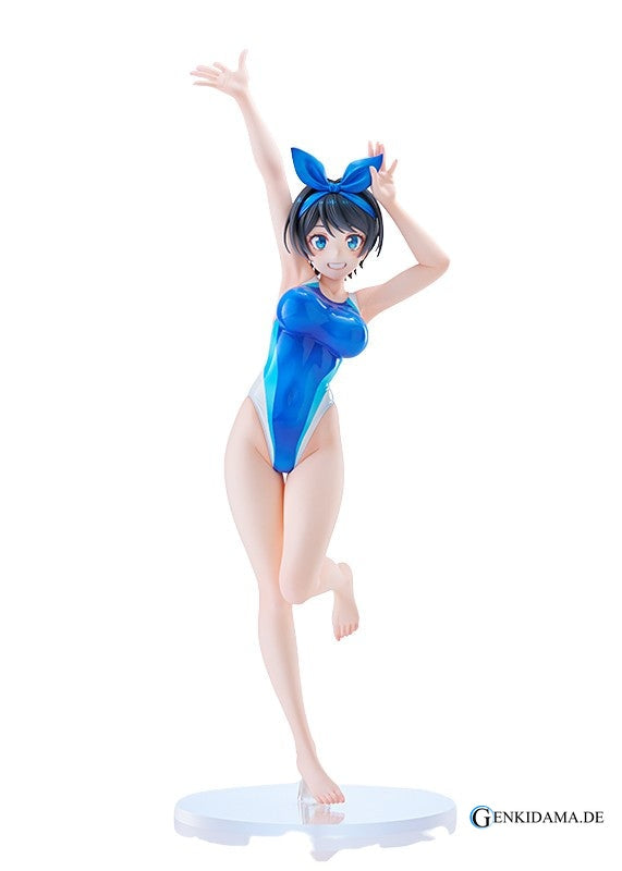 Kanojo, Okarishimasu - Sarashina Ruka - Swimsuit Silhouette - Competition Swimsuit Ver. (Amakuni) [Shop Exclusive] Ansicht 1