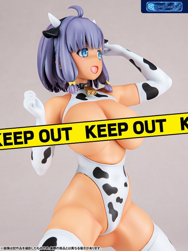 Nukitashi THE ANIMATION Misaki Hotori Cow Pattern Costume Suntanned ver. 1/5 [Q-six] Ansicht 24