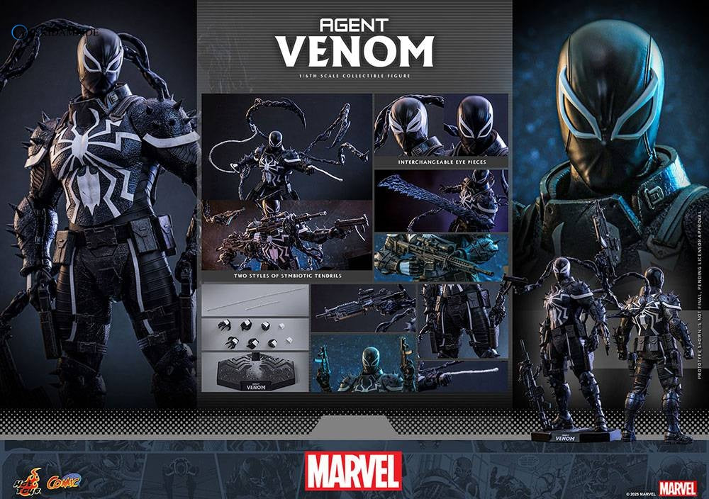 Comic Masterpiece: Marvel Comics - Agent Venom - 1/6