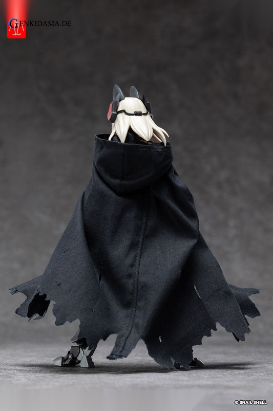 "G.N.PROJECT" Option Costume Tactical Hooded Cape (Black Ver.) (DOLL ACCESSORY)