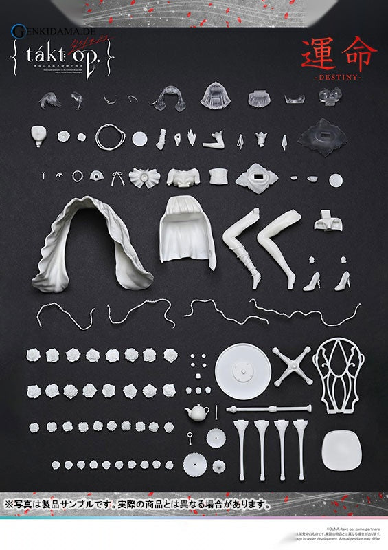 PRISMA WING takt op. Unmei wa Akaki Senritsu no Machi wo Symphony No. 5 "Destiny" 1/7 Scale Unpainted Unassembled Resin Kit