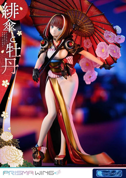 PRISMA WING Fuzichoco Original Illustration Scarlet Umbrella and Peony 1/7 [Prime 1 Studio] Ansicht 22