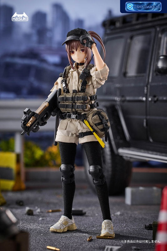 pocket art Series PA006 Security Hiyo Reizei 1/12 Complete Model Action Figure [LYNXPULSE / HASUKI] Ansicht 1