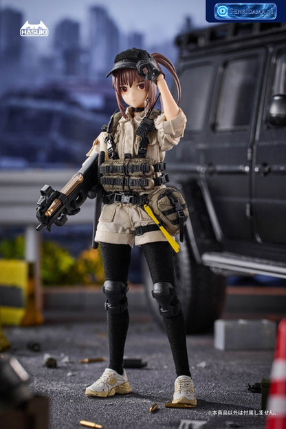 pocket art Series PA006 Security Hiyo Reizei 1/12 Complete Model Action Figure [LYNXPULSE / HASUKI] Ansicht 1
