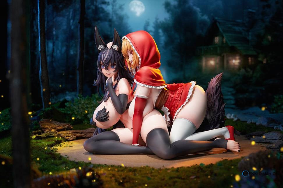 Original Character: Little Red Riding Hood And The Wolf Girl - Red Riding Hood