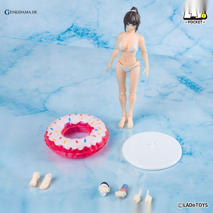 POCKET GIRL PG-01 Swimsuit Girl Posable